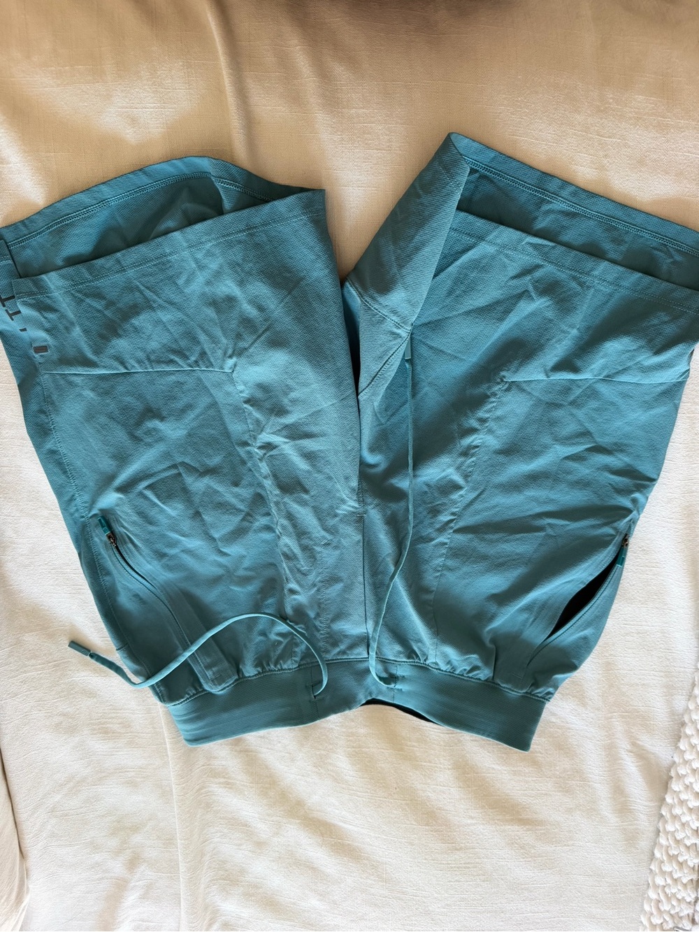 Lululemon teal Drawstring Shorts